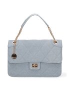 DIANA&CO Geanta crossbody cu barete lant - Albastru deschis