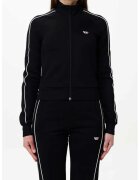 Diesel Bluza de trening regular fit cu fermoar - Negru
