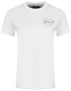 Diesel Tricou Dama - A16984-Rhera-100 - Alb - 100% Bumbac - Croi Simplu - Decolteu Rotund - Confortabile - de inalta calitate - pentru - Alb