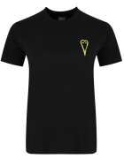 Diesel Tricou Dama - A18993-Rhera-9Xx - Negru - 100% Bumbac - Croi Simplu - Decolteu Rotund - Confortabile - de inalta calitate - Negru