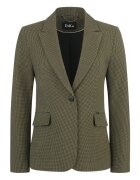 DiKa Blazer cu imprimeu houndstooth