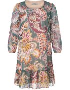 DiKa Rochie scurta imprimeu paisley