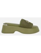 DKNY Saboti dama Iredell - cu platforma - sintetic - verde