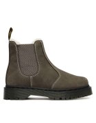 Dr. Martens Ghete dama Gunmetal - piele naturala - gri