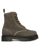 Dr. Martens Ghete dama Gunmetal - piele naturala - verde