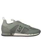 EA7 Pantofi sport pentru Barbati - black white laces - X8X027-XK050-T531 - Gri - Gri