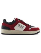 EA7 Pantofi sport pentru Barbati - slasher suede - X8X195-XK409-U269 - Rosu - Rosu