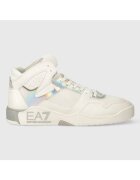 EA7 Pantofi sport pentru Femei - basket mid - X8Z039-XK331-Q033 - Alb - Alb