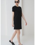 EA7 Rochie-tricou cu decolteu rotund - Negru