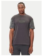 EA7 Tricou barbat - gri - bumbac