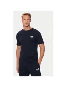 EA7 Tricou barbati - Emporio Armani 304286698 - Bumbac - Albastru - Albastru