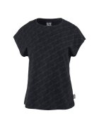 EA7 Tricou pentru Femei - w tee ss allover - 3DTT04-TJUBZ-1200 - Negru - Negru
