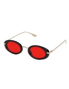 ElectraStore Ochelari de soare retro - Auriu