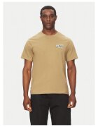 Element Tricou barbat - mustar - bumbac