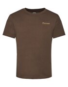 Element Tricou barbatesc bumbac - maro