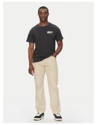 Element Tricou barbati negru - bumbac