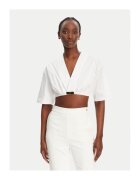 Elisabetta Franchi Bluza dama - CA12452E2 100 - alb