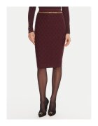 Elisabetta Franchi Fusta creion dama bordeaux