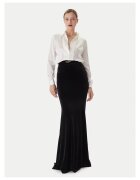 Elisabetta Franchi Rochie de seara dama alb-negru