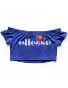 ELLESSE Top crop cu imprimeu logo supradimensionat -