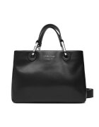 Emporio Armani Geanta dama neagra - din piele naturala - model EW000361 AF18673 UC0