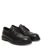 Emporio Armani Ghete piele naturala - negru - Negru