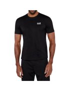 Emporio Armani Tricou EA7 Train Logo Series 40720 - Alb/Negru