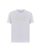 Emporio Armani Tricou EA7 Visibility - PJVQZ-6DPT62-1100 35301 - Alb/Auriu