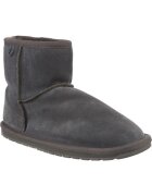 Emu Australia Cizme Grey Wallaby Mini Carbune