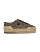 Emu Australia Espadrile dama - material textil - negru/bej