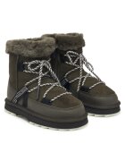 Emu Australia Ghete dama Olid - piele naturala - verde -