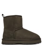 Emu Australia Ghete de zapada piele naturala - verde -