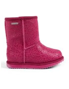 EMU Ghete impermeabile cu animal print - Fucsia