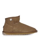 EMU Ghete slip-on de piele intoarsa cu logo - Caramel