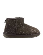 EMU Ghete slip-on de piele intoarsa Stinger Micro Galaxy - Verde padure/Alb optic