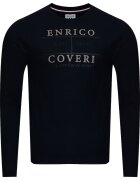 ENRICO COVERI Bluza barbati - Bumbac - Negru