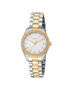 Esprit Ceas dama model ES1L452M0055 - carcasa otel 30mm - curea aurie - mecanism quartz