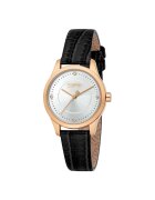 Esprit Ceas de dama carcasa de 30 mm - curea din Piele naturala rezistenta la apa 3 ATM - ES1L484L2035