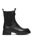 Eva Minge Botine dama piele naturala negru - Negru