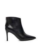 Eva Minge Botine Negru - Piele naturala - Negru