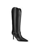 Eva Minge Cizme dama - piele naturala - negre