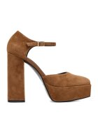 Eva Minge Pantofi dama - piele naturala - maro