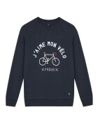Faguo Hanorac unisex bumbac/poliester - bleumarin -