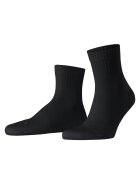 Falke Sosete scurte unisex cu model uni - Negru