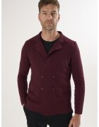 Felix Hardy Cardigan din bumbac cu nasturi - Rosu inchis