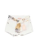 FEMI STORIES Pantaloni scurti bumbac - alb -