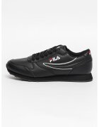 FILA Pantofi sport de piele ecologica cu logo brodat Orbit Low - Negru