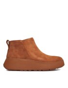 FITFLOP Ghete dama Piele naturala/Piele intoarsa - Maro