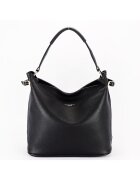 Flora&Co Paris Geanta cu borseta detasabila F6966 M11 - Negru - 28x29x15