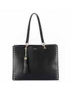 Flora&Co Paris Geanta maxi F7502 M3 - Negru - 30x29x15
